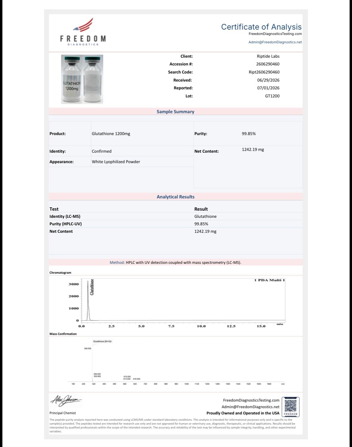 Screenshot K-Glutathione 1200mg